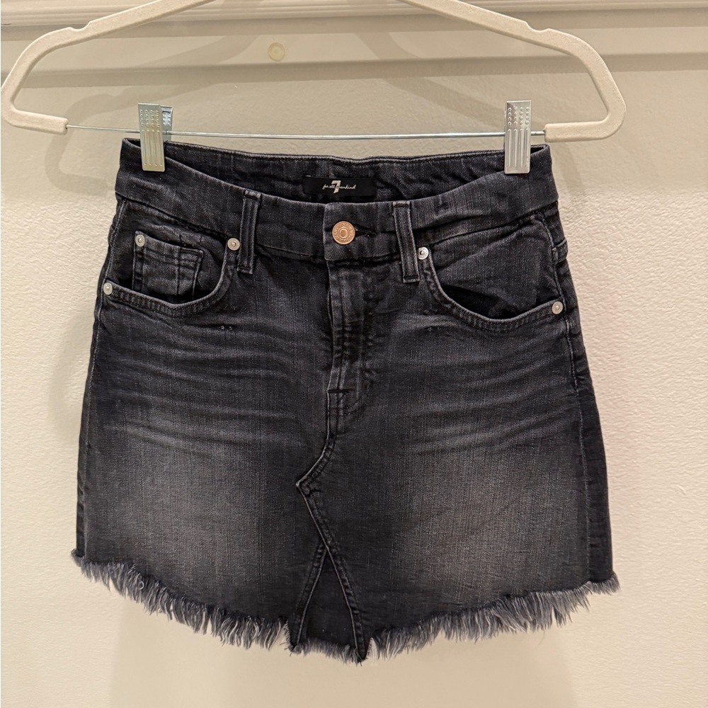7 for all mankind Jean skirt